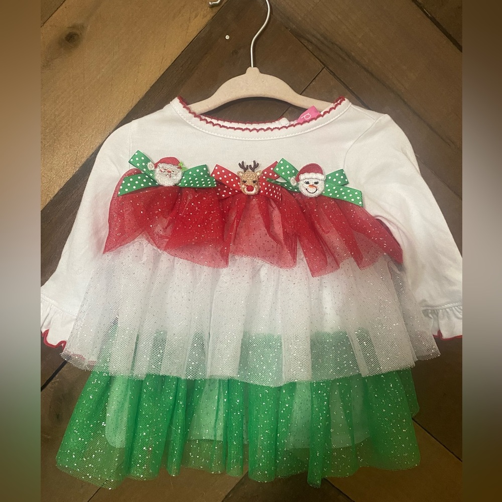 Good lad: Christmas themed tutu dress-GREAT CONDITION